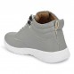 Long Grey Leather Style Mens and Boys Boots GL
